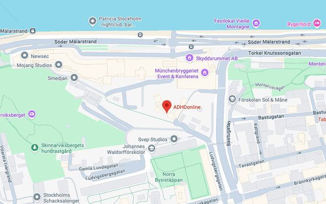 ADHD online, Stockholm