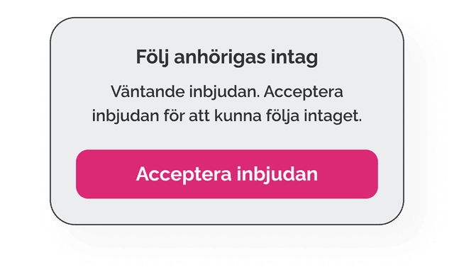 Acceptera inbjudan för att bli en följare.