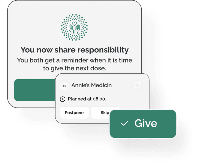 Accept the invitation to be able to share responsibility.