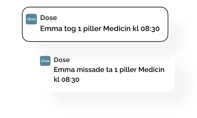 Följare får nu uppdateringar om intaget.